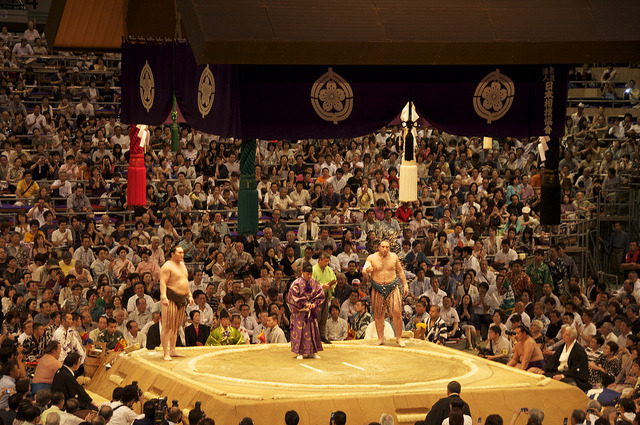 日本へようこそ 大相撲名古屋場所 Nagoya Sumo Tournament The