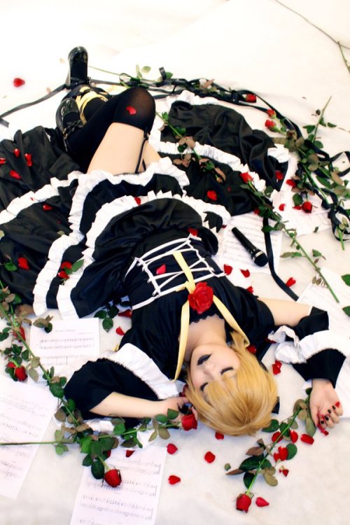 VOCALOID cosplay~Imitation Black~Cosplayer: Lana PiCharacter: Kagamine LenPhoto by Dan GyokueiRetouc