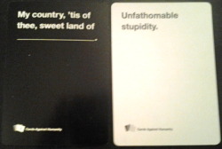 bestofcardsagainsthumanity:  That about sums