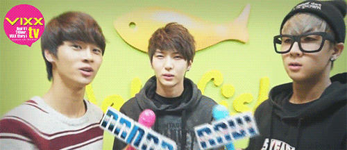 v-i-x-x-gifs:  VIXX interrupting Leo’s message, which he didn’t finish in the end 