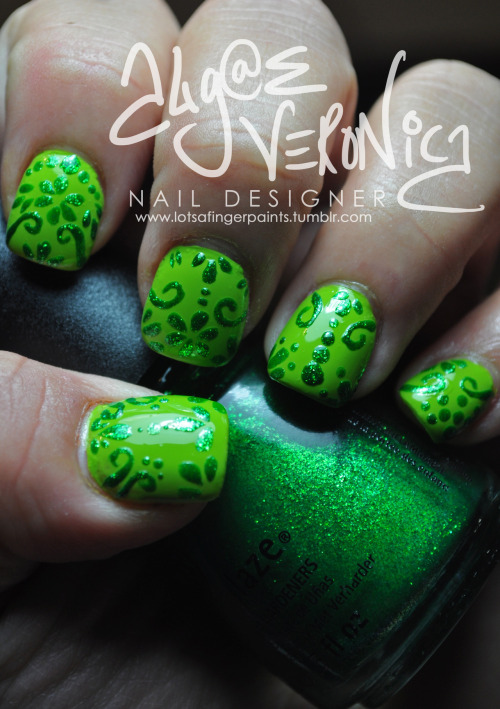 “Def Defying” and “Running In Circles” from the Cirque Du Soleil: Worlds Away collection by China Glaze