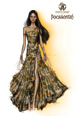 gaza-stripper:  Roberto Cavalli for Pocahontas 