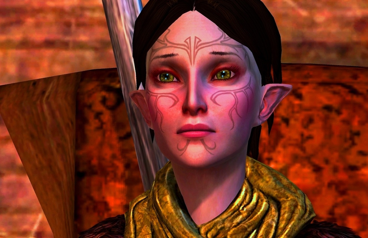 lesliethepirate:  Apparently today is Merrill’s face appreciation day. 
