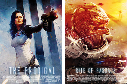 Talialghoul:  Mass Effect 2 Loyalty Missions Film Postersoriginal Art By: Benjamin