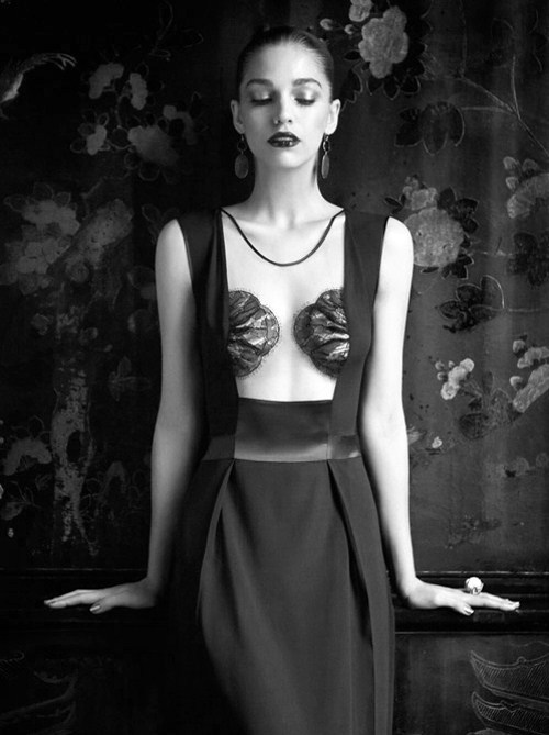 inspirationgallery:  Samantha Gradoville in La Perla FW 2012 by Dir Mary Rozzi  