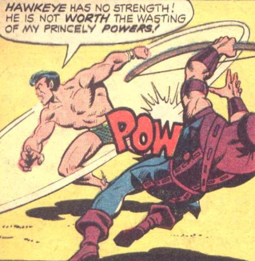 thrillingtragedy:“Step aside, loser!!”Namor, we have to talk about your hair.