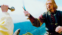bowie-coyote:  littlefindsforgot:  ladyhistory:  hobbitbutt:    #i love that boromir’s genuinely like ”oh shit did i break a hobbit sORRY” #and merry and pippin are probably like WE BEEN HURT WORSE STEALING TURNIPS BUT WE’LL TACKLE YOU ANYWAY