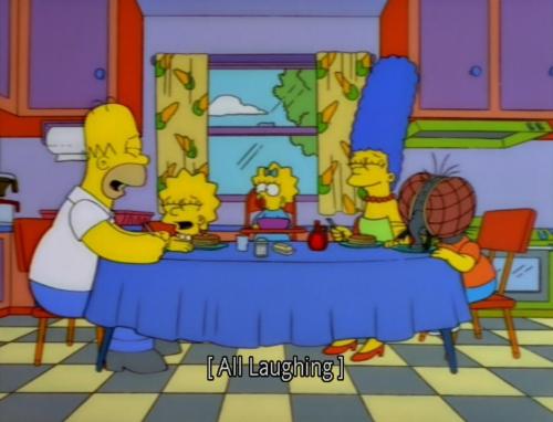 judgemyname:Homer can’t take credit for Lenny’s joke. A man must have a code.