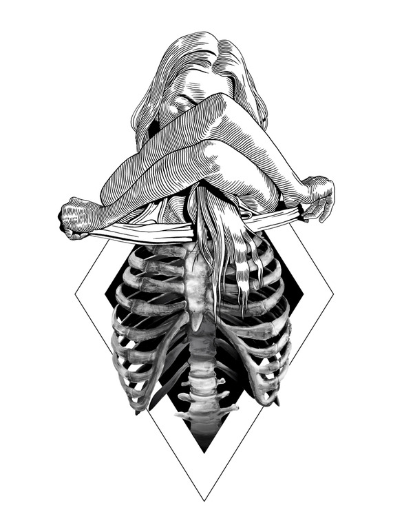 whenfatgirlscometotown:  Ribs by Roman Kreemos 