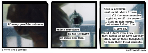 softerworld:A Softer World: 895(Infinity as she is played.)buy this print