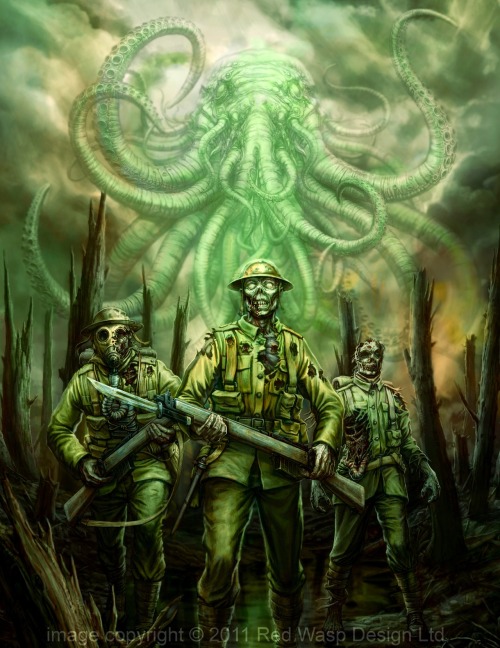 God damn that’s some shit..zombies and cthulhu