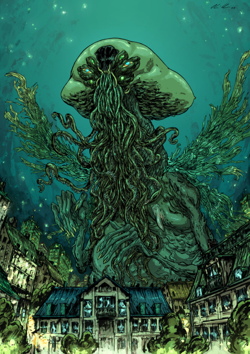 God damn that’s some shit..zombies and cthulhu