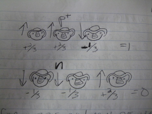 Today In Astronomy We Learned About How Protons And Neutrons Each Have Three Quarks.