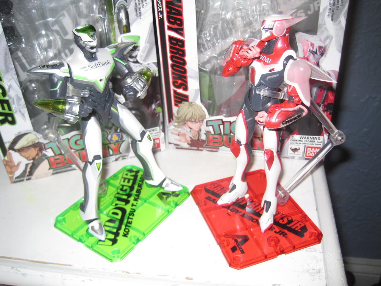So on the topic of collectibles, I took some pictures of my Tiger &amp; Bunny