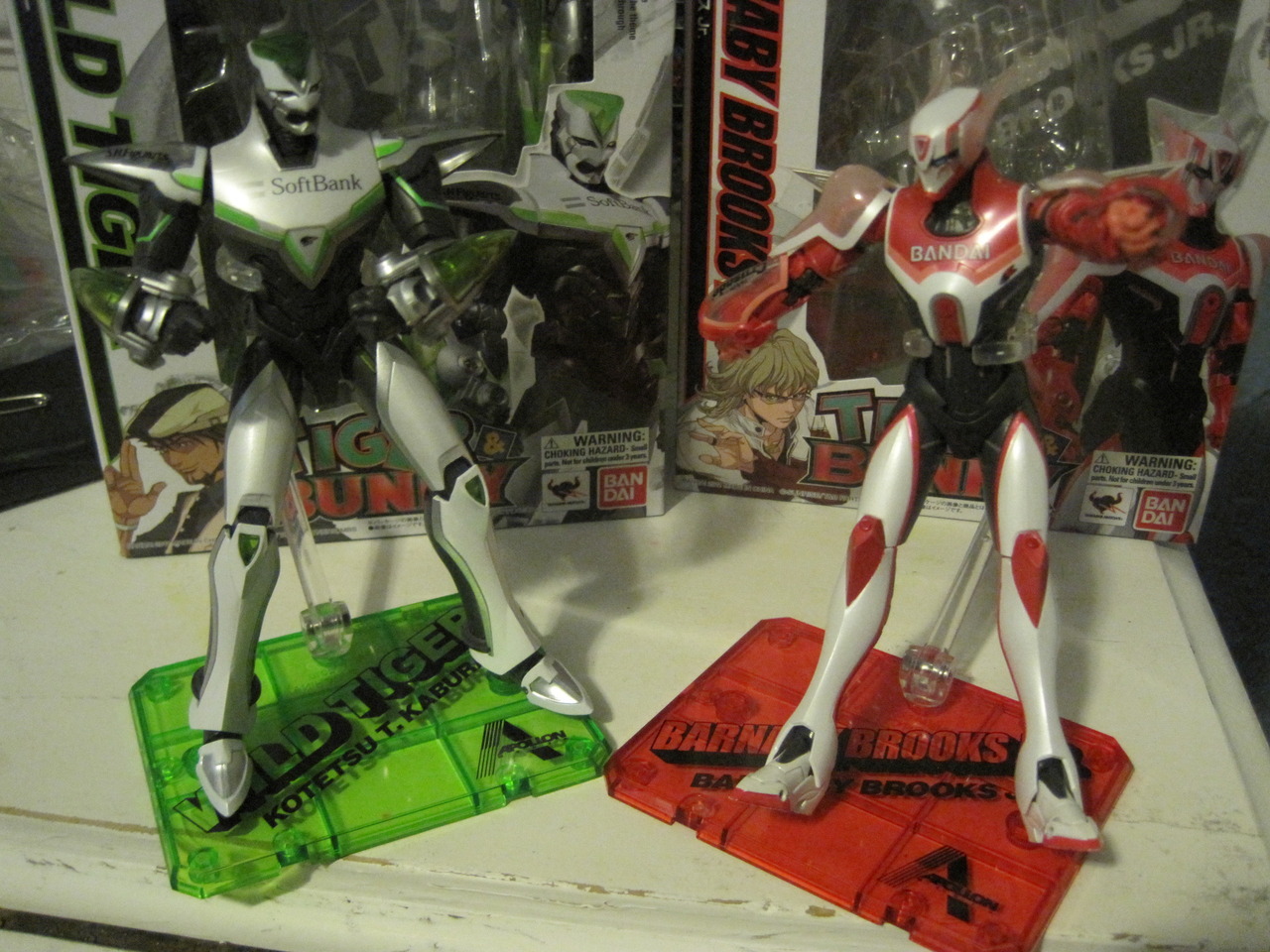 So on the topic of collectibles, I took some pictures of my Tiger &amp; Bunny