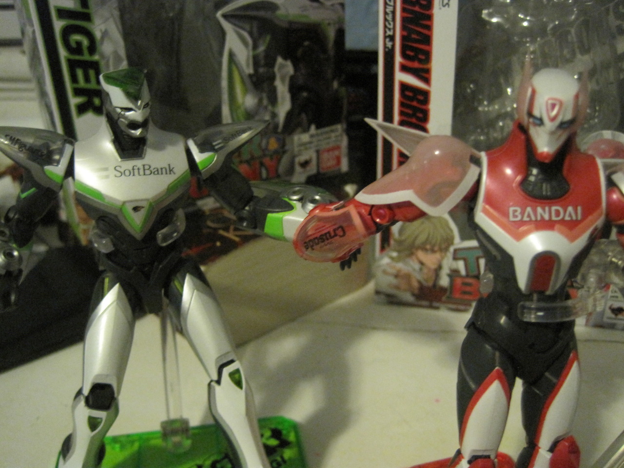 So on the topic of collectibles, I took some pictures of my Tiger &amp; Bunny