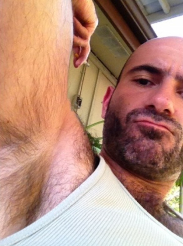 men's armpits