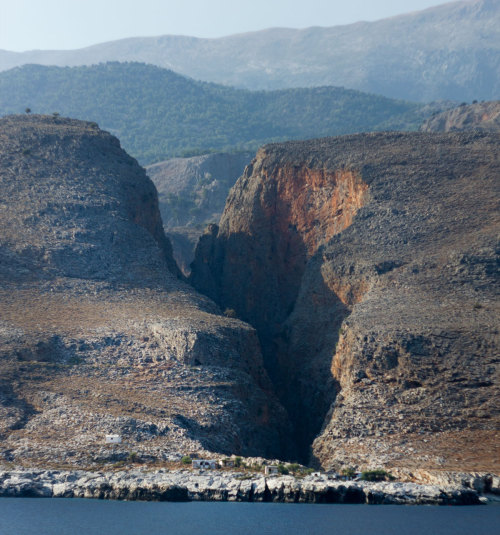 The shores of the Libyan Sea