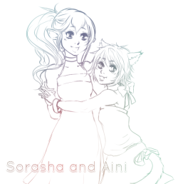 ainiwaffles:  I saw Sorasha’s adorable