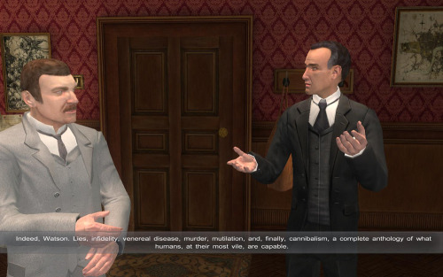 corpsecaddy: This game really does have it all. If you haven’t played Sherlock Holmes vs Jack 