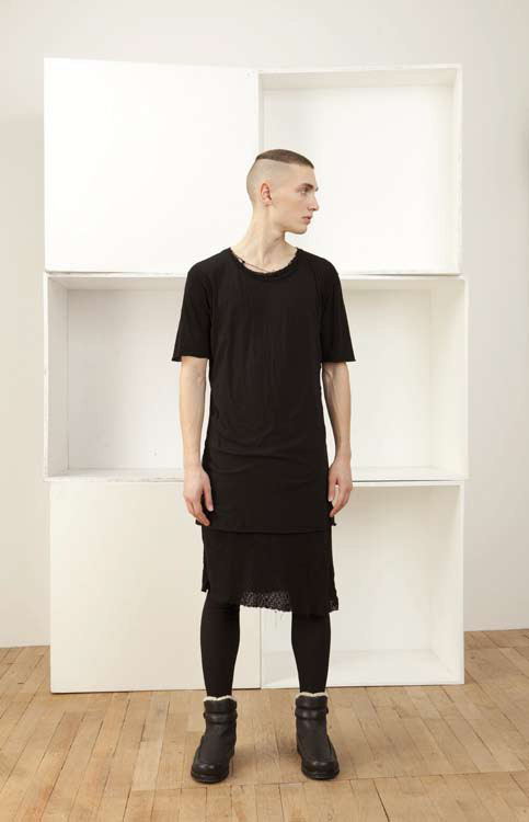 painful-revenge:  Silent by Damir Doma Tokes Layered T-shirt. 