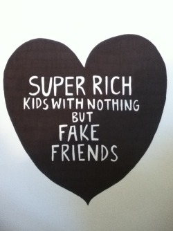 hkangela:  ahhahaa    Super rich kids with nothing but loose ends~