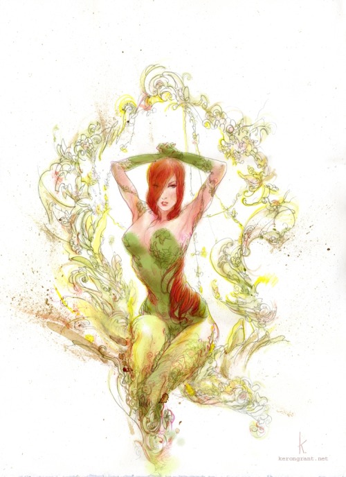 xombiedirge:  Poison Ivy by Keron Grant / Website 