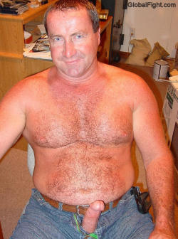 Wrestlerswrestlingphotos:  Very Big Dick Hairychest Stomach Mans Huge Cock
