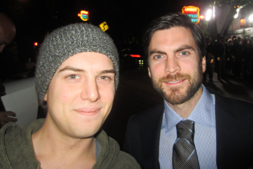 Wes Bentley (The Hunger Games, American Beauty) and me