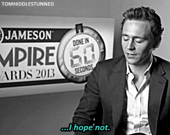 team-hiddleston:There is no reason to associate you with Loki hon, not even one reason…
