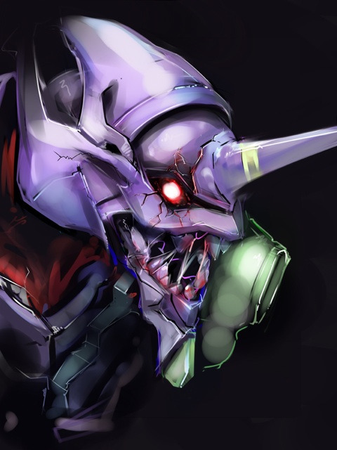 animefre4k: EVA 01 ….love it