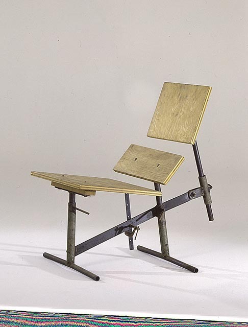 on-chairs:  Adjustable Jig, Eames Office