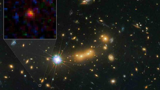 Farthest known galaxy in the universe discovered
The galaxy is about 13.3 billion light-years away, and since the universe is about 13.7 billion years old, the light has been traveling since the start of time.