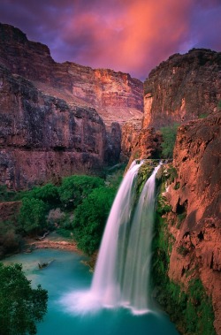 bluepueblo:  Havasu Falls, Grand Canyon,