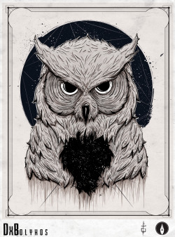 just-art:  OWl by Daniel Bolyhos