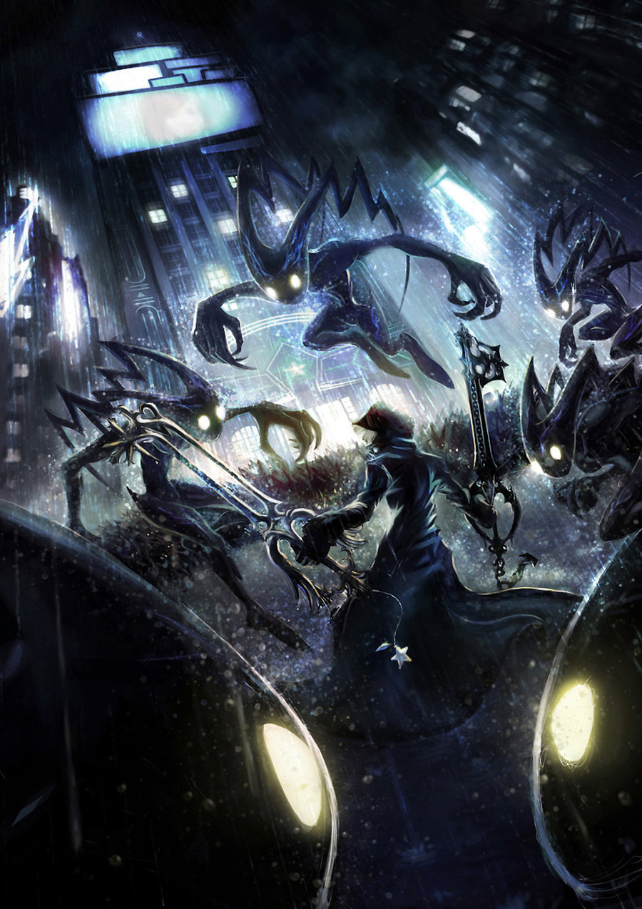 yaoiobsessednerd:  Showdown at the Memory Skyscraper by ~Ateo88 