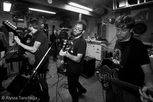 © ALYSSA TANCHAJJA 2012 ALL RIGHTS RESERVED The 8th Passenger playing a garage in NJ!