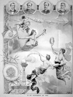 fuckyeahlatinamericanhistory:  On November 15, 1889, the 67 year-long Empire of Brazil became a Republic after a military coup led by Marshal Deodoro da Fonseca put an end to the reign of Emperor Pedro II. The country had freed itself from colonial