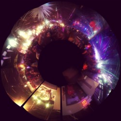 hayamandarae:  feststep:  Panorama view of Knife Party’s Haunted Halloween Tour at Pier 94 in NYC  Such a good night.