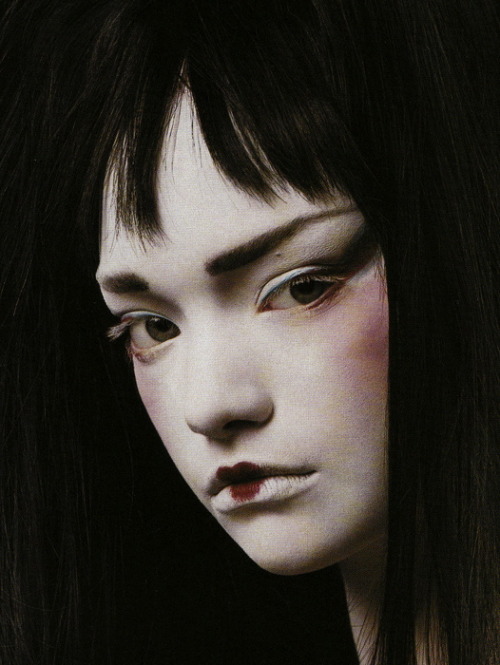 beautilation:gemmawardfanclub:Gemma Ward by Steven Meisel for Vogue Italia January 2004CULTURAL APPR