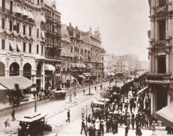 Downtown of Rio, 1900