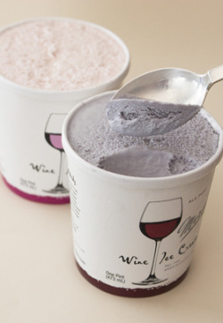 Hazelxfaerie:  Vampishly:  Super-Eklectic1:  Valerieteacup:  Wine Ice Cream. 5% Alcohol.