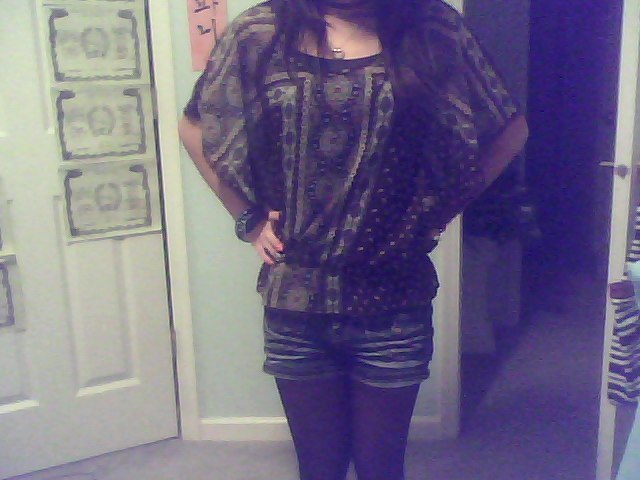 Outfit of the day. I got a lot of compliments today! I&rsquo;m glad no one got