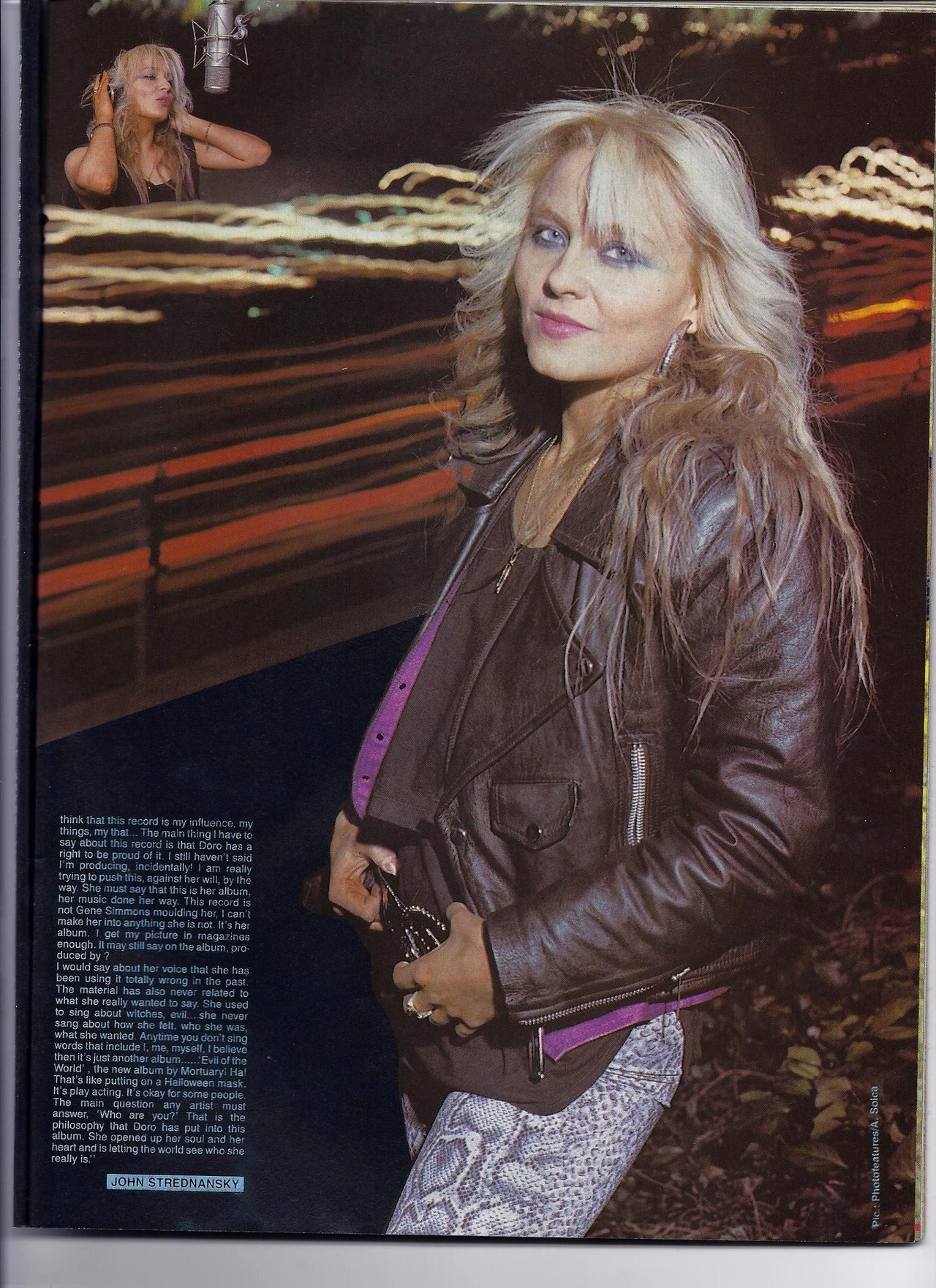 DENIM AND LEATHER