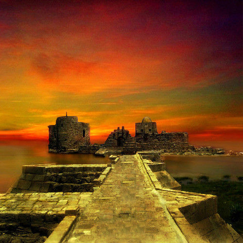archaicwonder:Sidon Sea Castle by digitalpsam on Flickr.Sidon Sea Castle is one of the most prominen