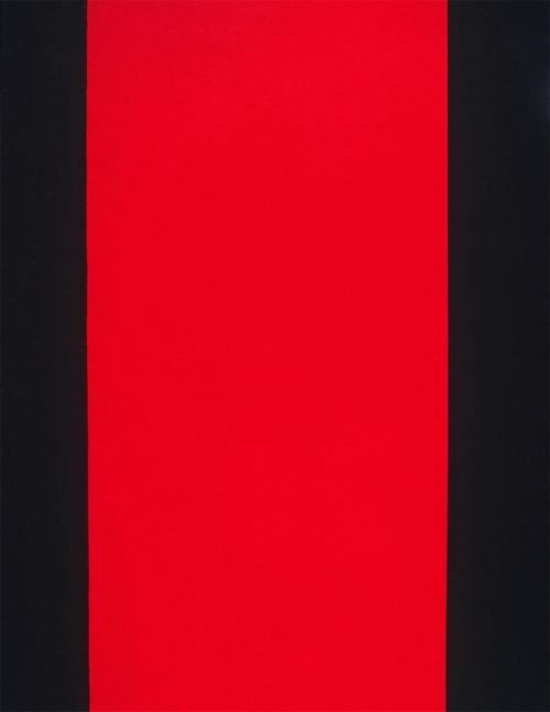 The Way II Barnett Newman (American; 1905–1970)1969Acrylic on canvasFondation Beyeler, Basel, Switze