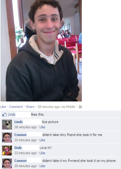  he didnt take the picure 