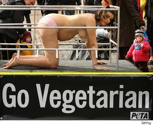 recoveringhipster:  Objectification and body shaming in PETA ads (an introduction).