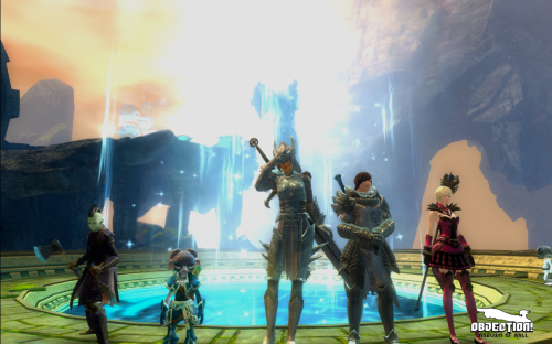 Grats to Objection! [OBJ]’s core Dungeon Team (Magistrate Ranks) progressing through Fractals 