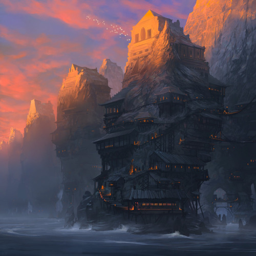 saveroomminibar:  The Concept Art of Noah Bradley. 